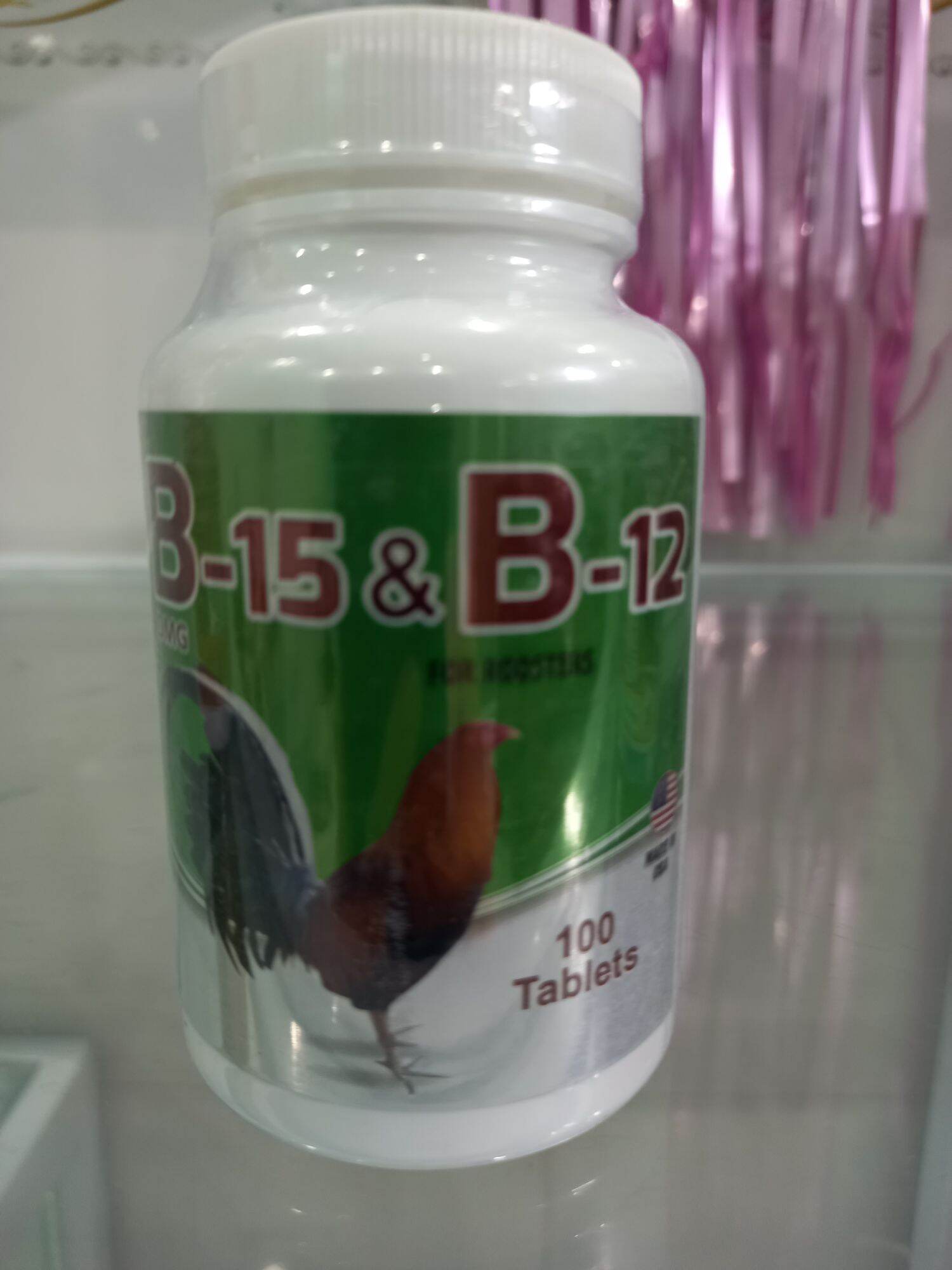Vitamin B15&B12, Chai 100 Viên