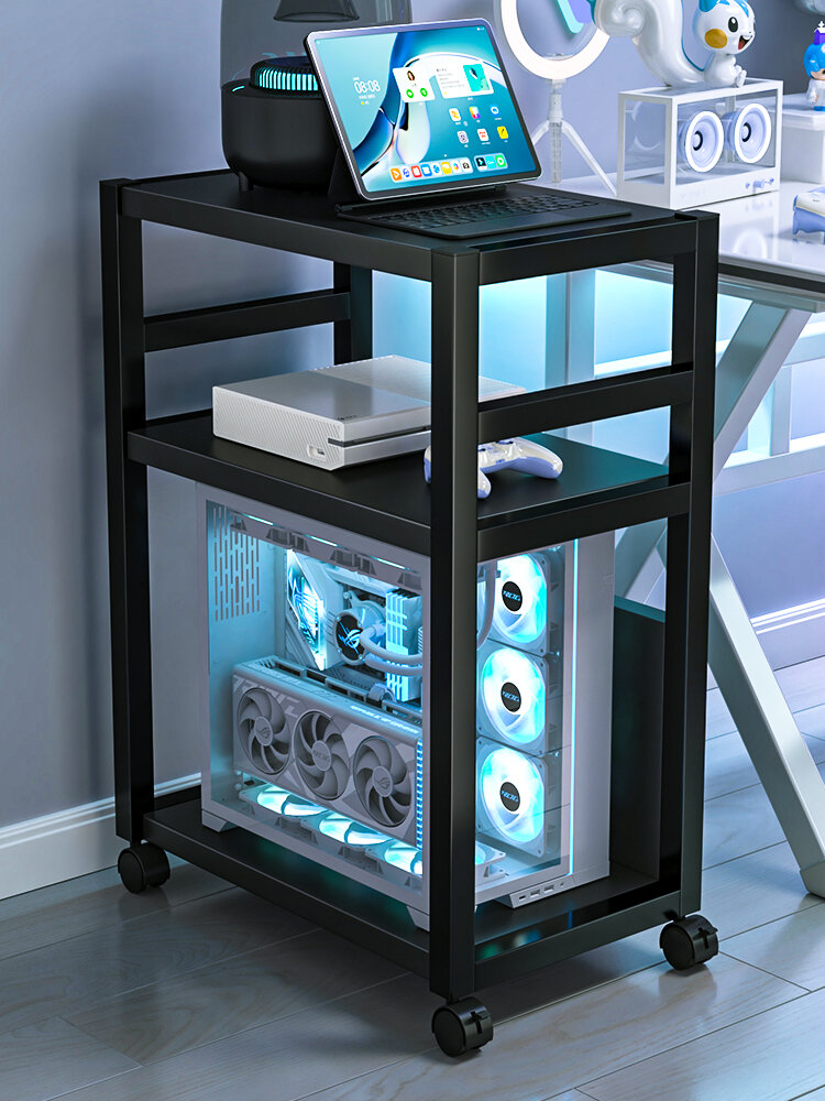 SUOBAI | Movable Rolling PC Tower Stand Giá 509,000 Đồng*Miễn phí vận chuyển