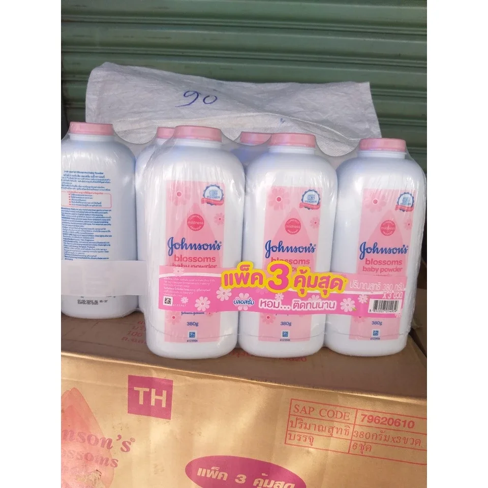 Phấn rôm - Phấn thơm Johnson Baby 180g, 380g