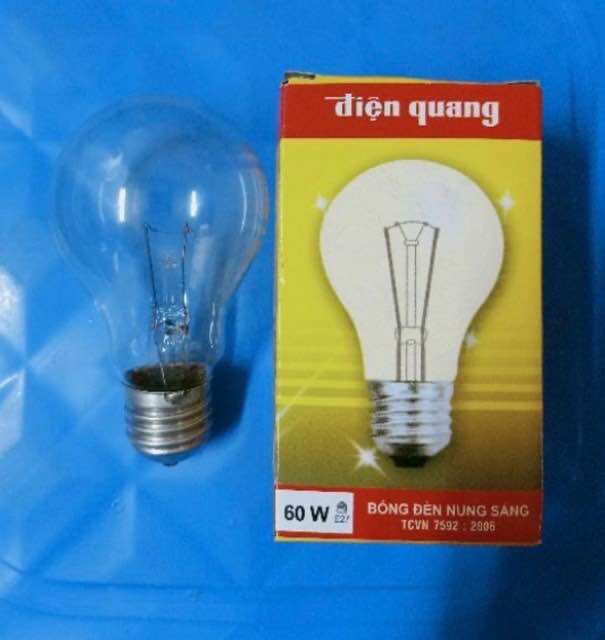 Bóng đèn sợi đốt dây tóc ĐIỆN QUANG 60W
