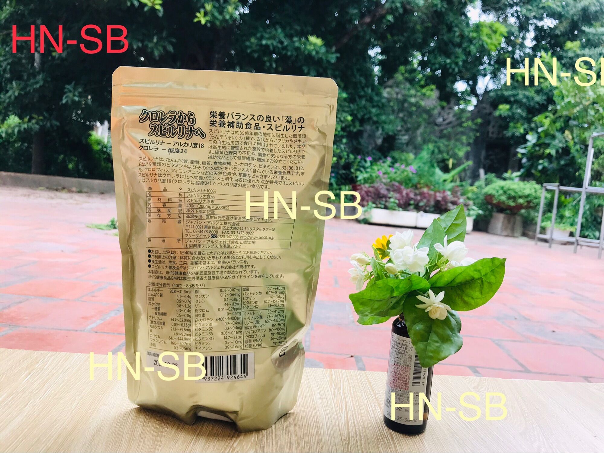 Tảo xoắn (spirulina) 2400 viên