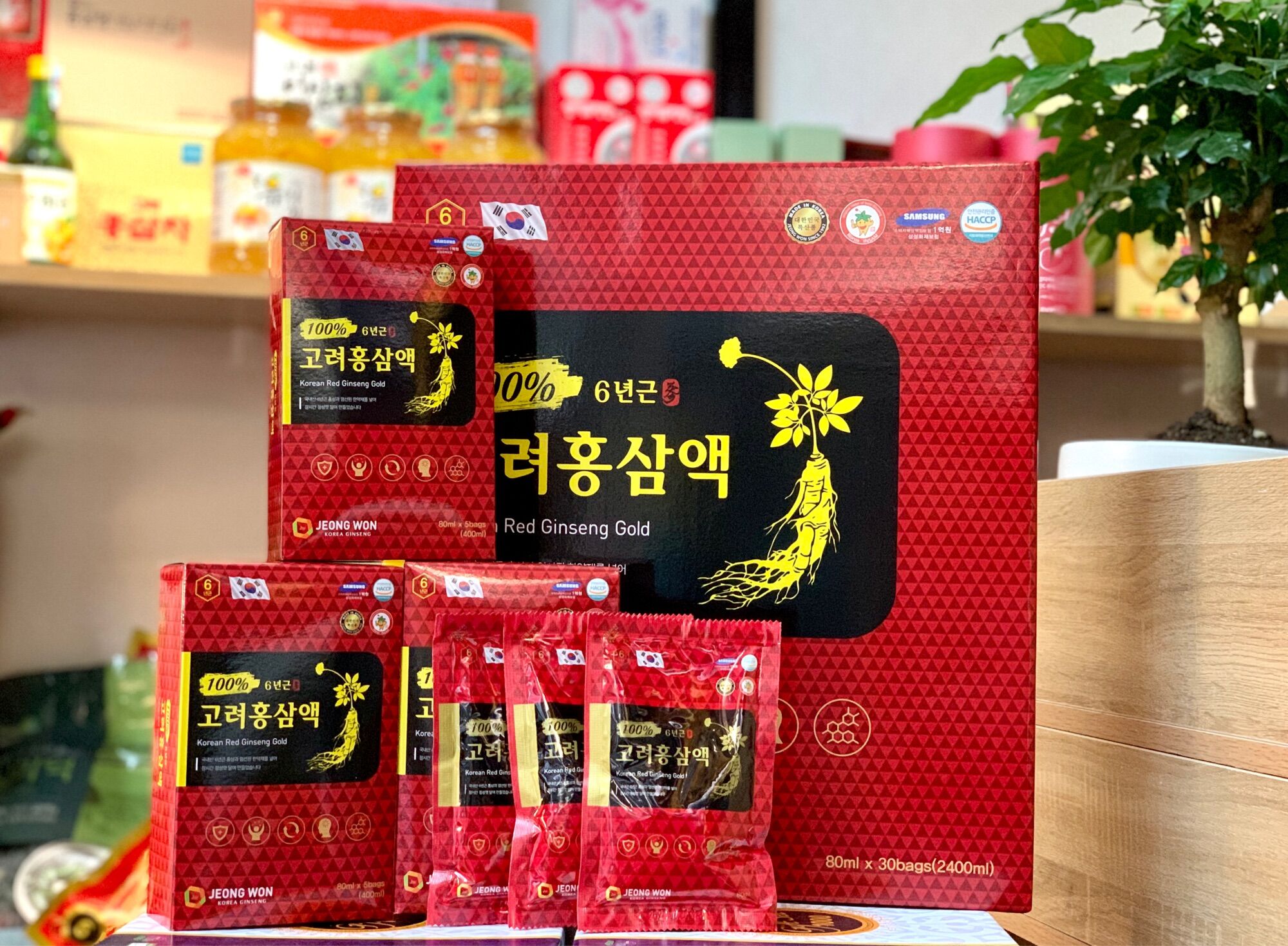 Nước hồng sâm nguyên chất 100% Jeong Won Hàn quốc