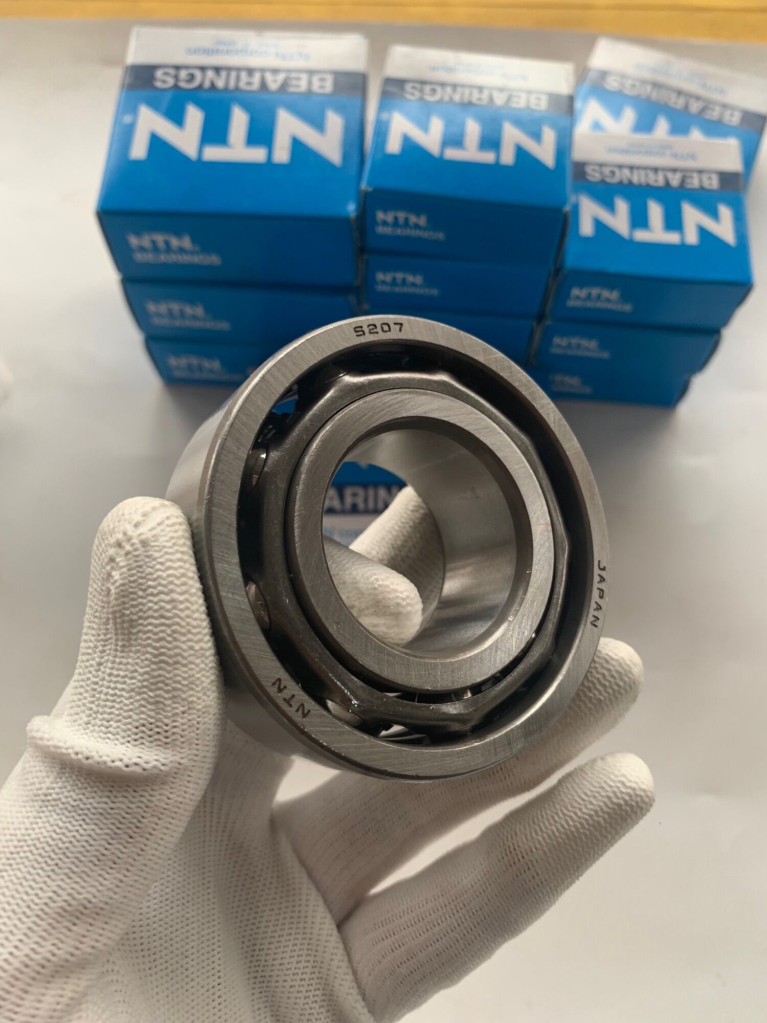 [ BI KÉP 207 ] Vòng bi, bạc đạn Nhật NTN 5207 ( 3207 ) chịu lực