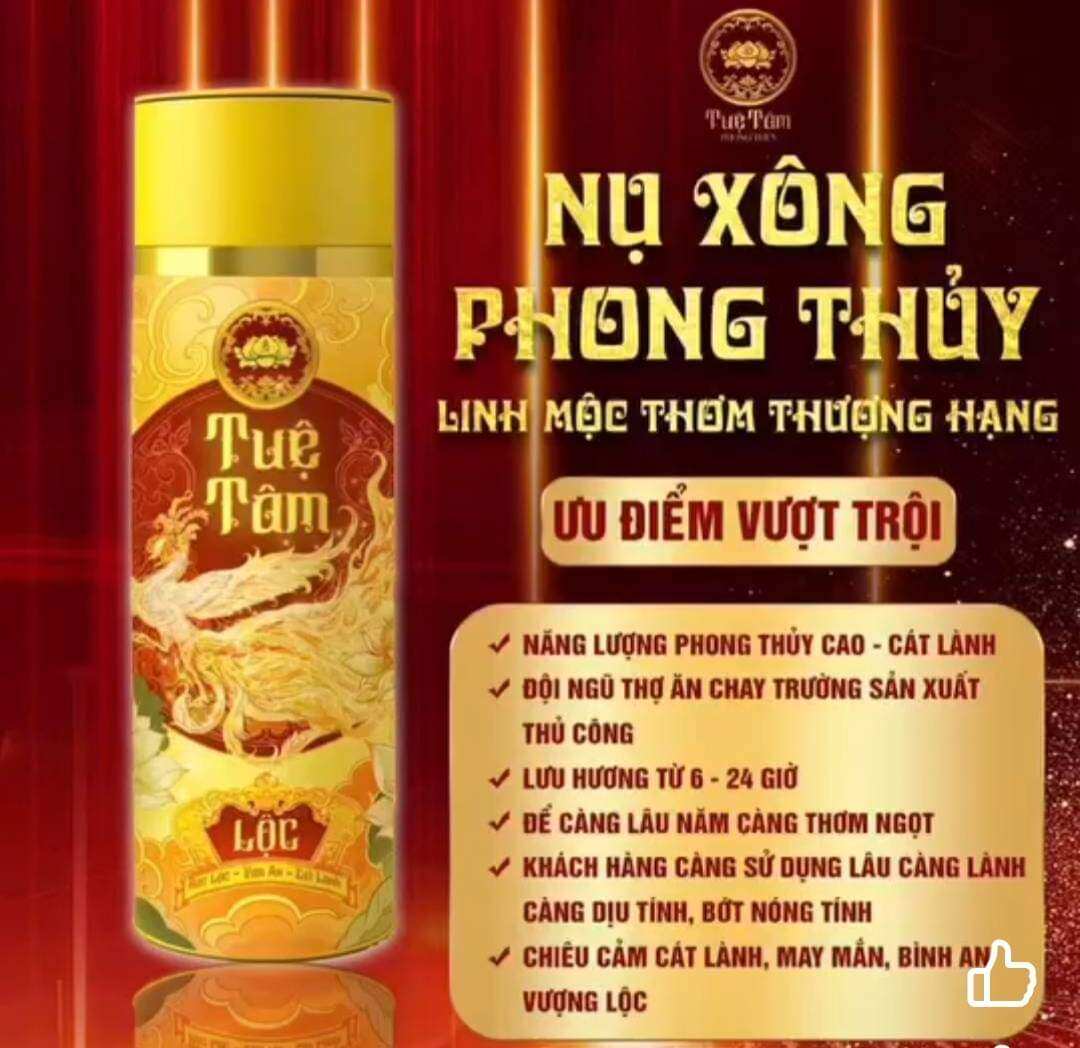 Bột Phong Thuỷ TUỆ TÂM ( ALOFA cũ ) 1h 62 Gói.