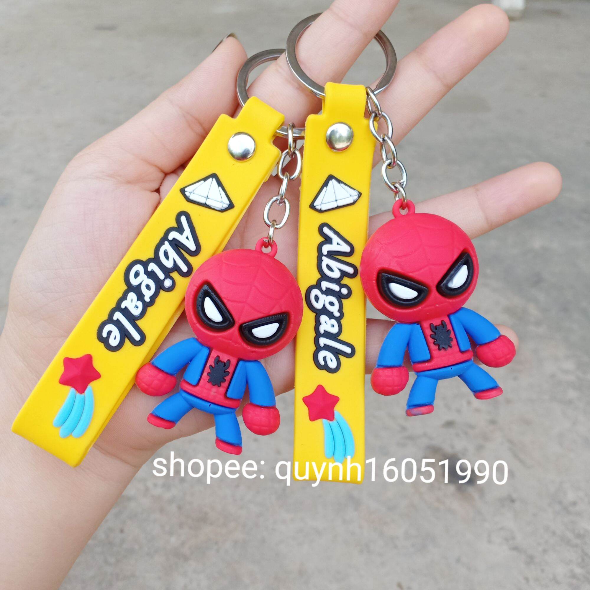 Móc chìa khoá siêu nhân nhện