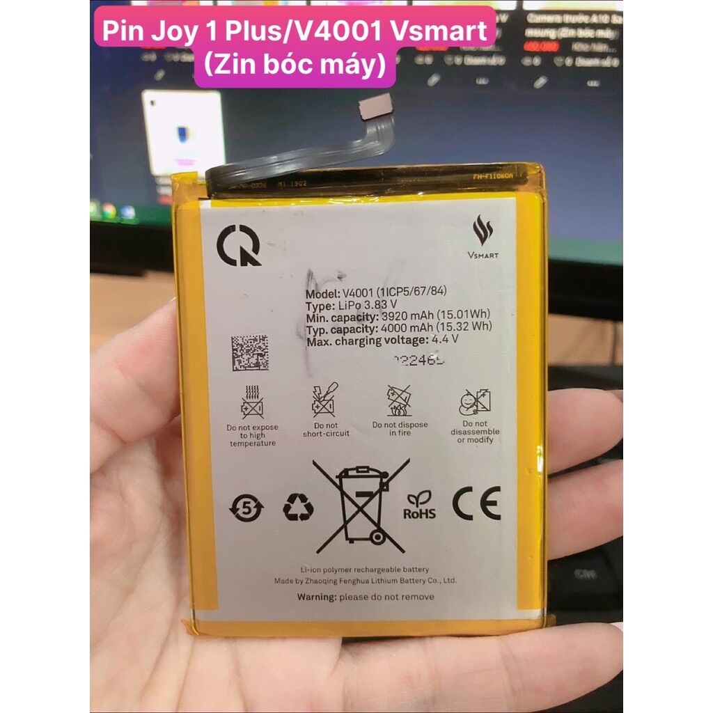 Pin joy 1 plus/v4001 vsmart