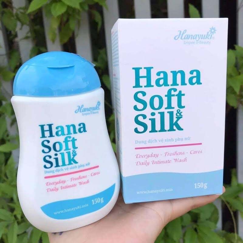 Dung Dịch Vệ Sinh Hana Soft Silk 150ml ( Xanh và Hồng )