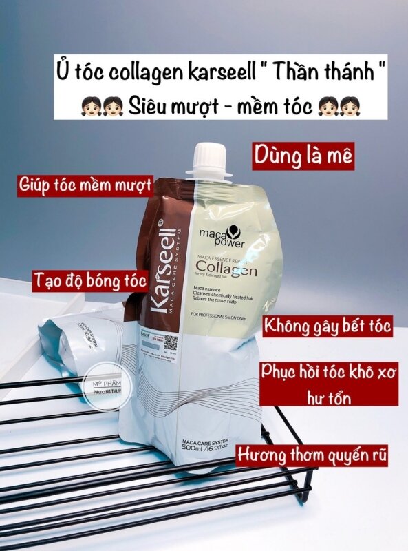 Dầu Xả Ủ Tóc Collagen Karseell 500ML