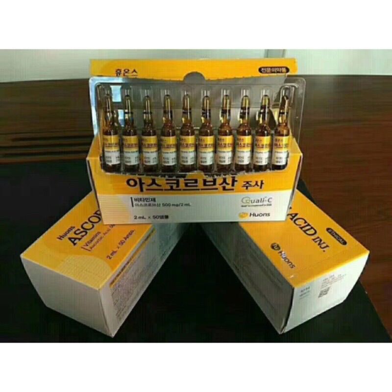 Serum tinh chất vitamin C hộp 50 ống