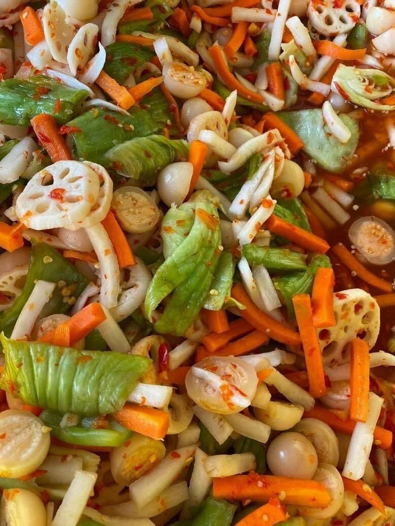 800gr Kim Chi Chua Ngọt ( Dùng Chay Và Mặn )