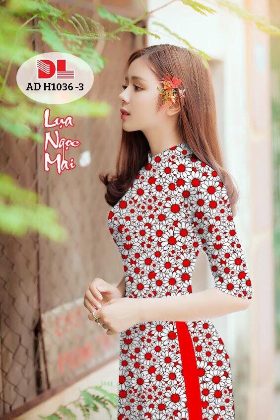 [HCM]Vải áo dài hoa cúc