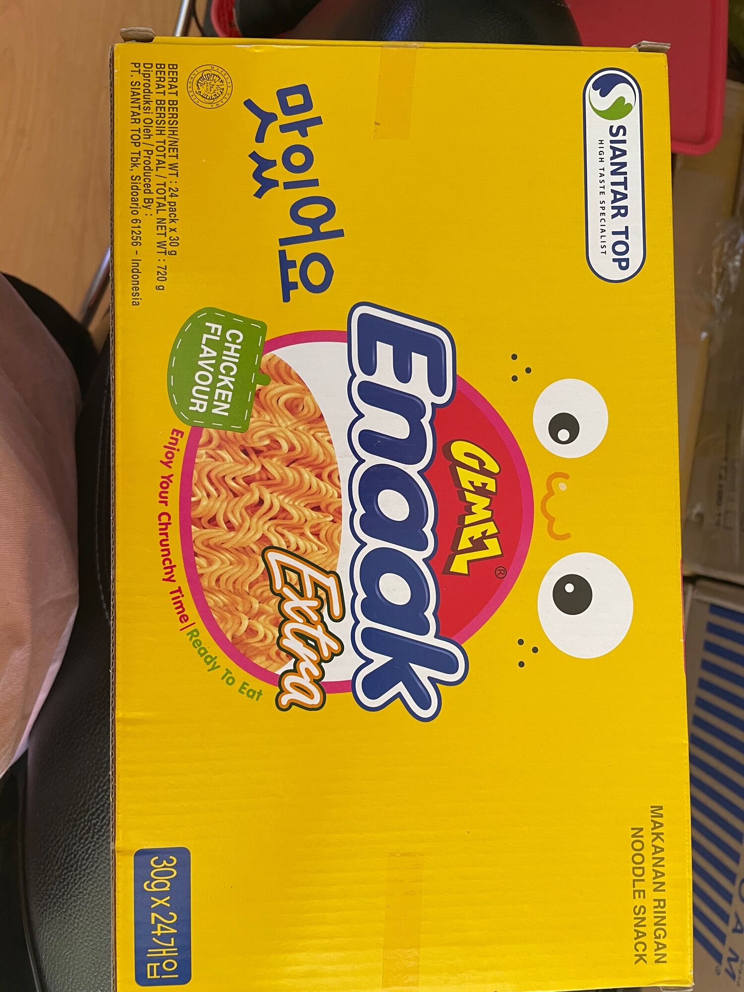 [HCM]Set 05 gói snack mì Enaak - indonesia