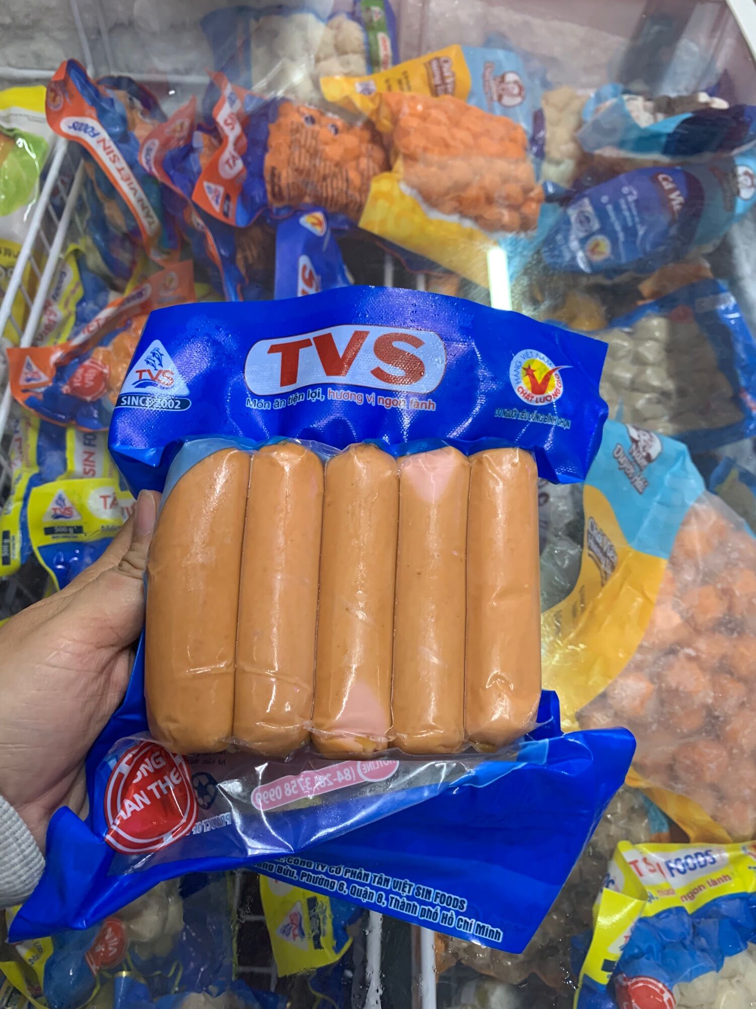 Xúc xích Veal - 10 cây 500gr