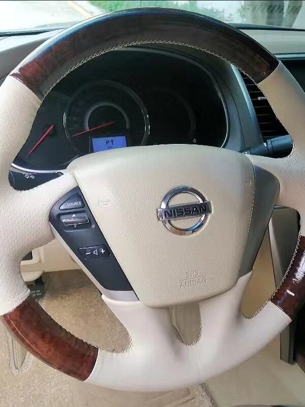 Xu Ji Hui Rui 0812 Style Full Wrap Leather Steering Wheel Cover Hand Sewn Nissan Prince Special Car Modification Accessories Giá 1,700,000 Đồng*Miễn phí vận chuyển