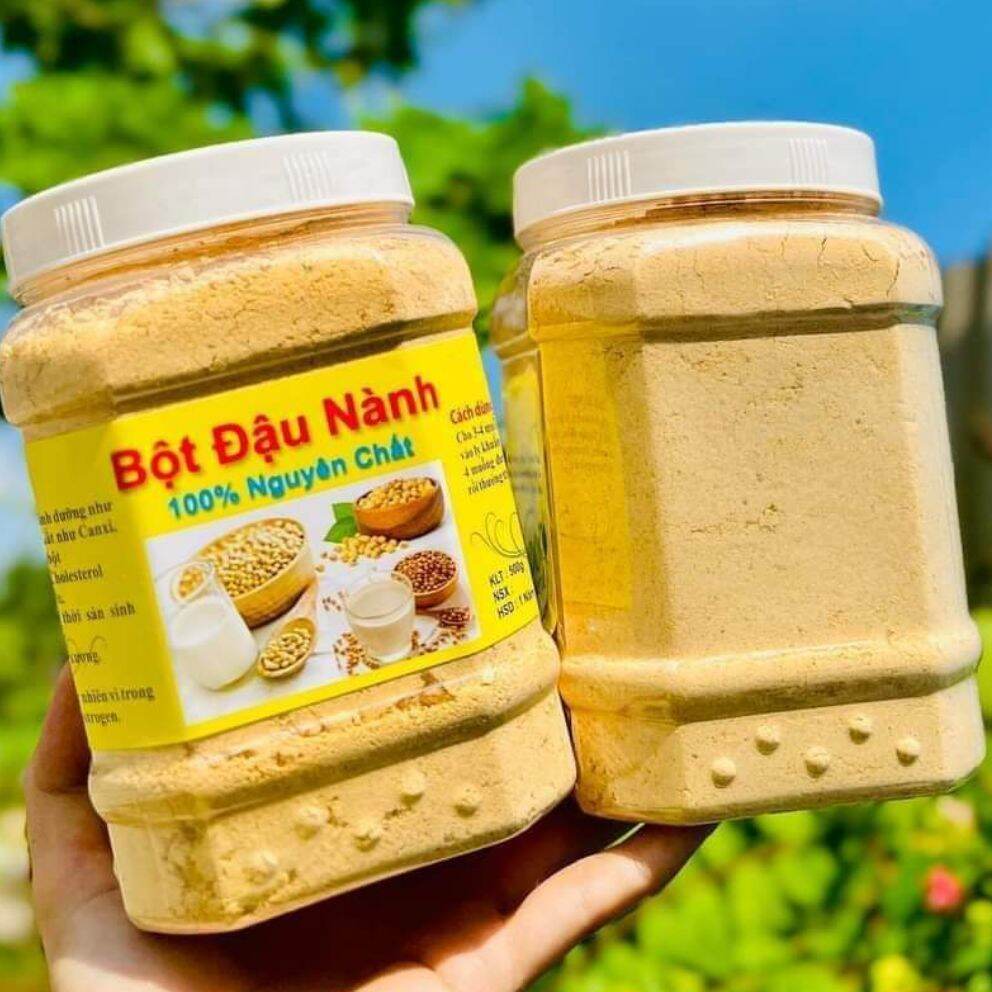 Combo 2 hủ bột đậu nành rang tay