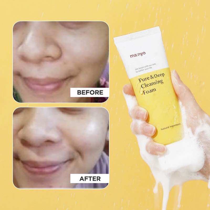 Sữa rửa mặt làm sạch sâu Ma:nyo pure & deep cleansing foam 100ml