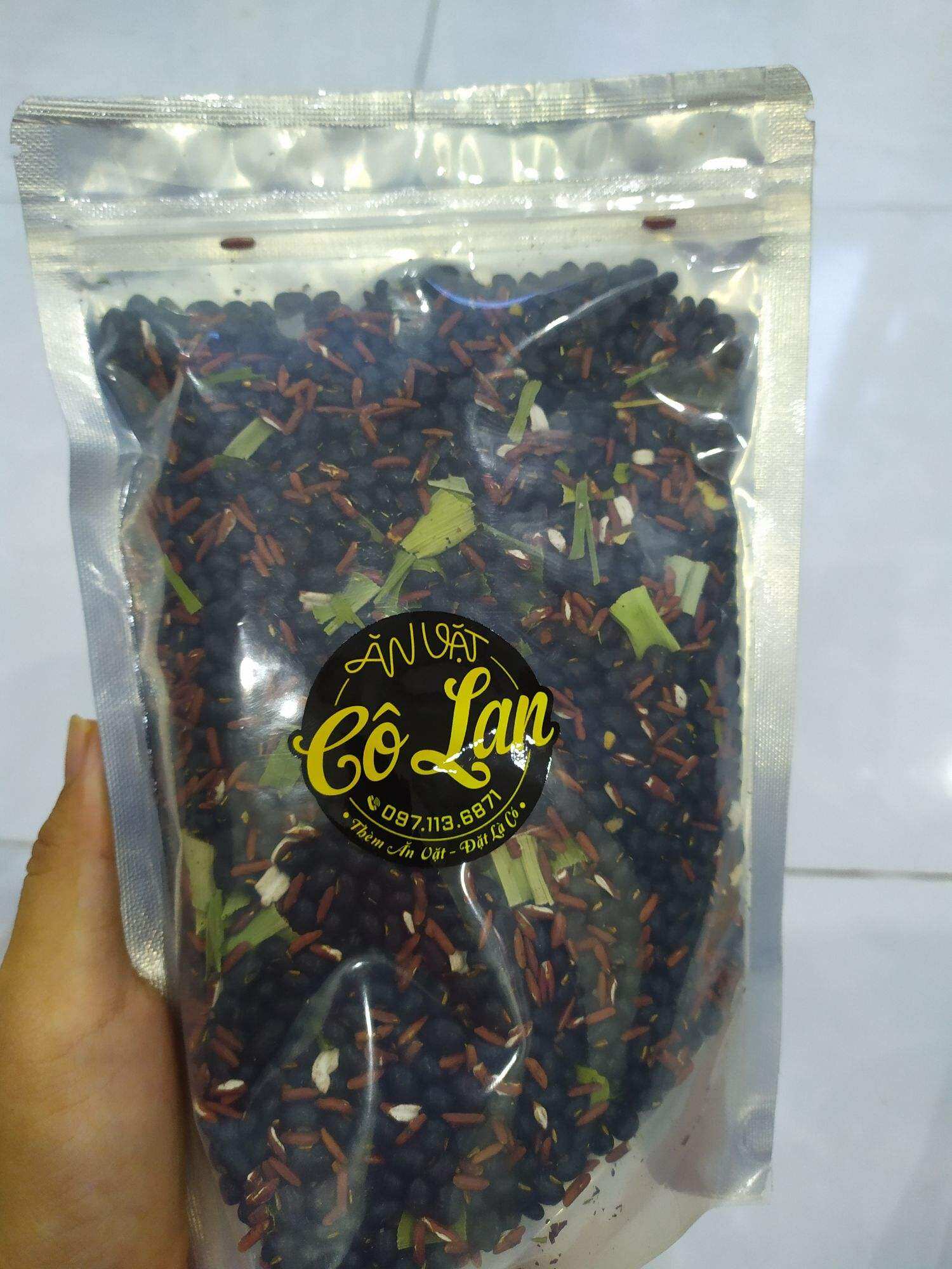 Trà gạo lứt đậu đen lá dứa