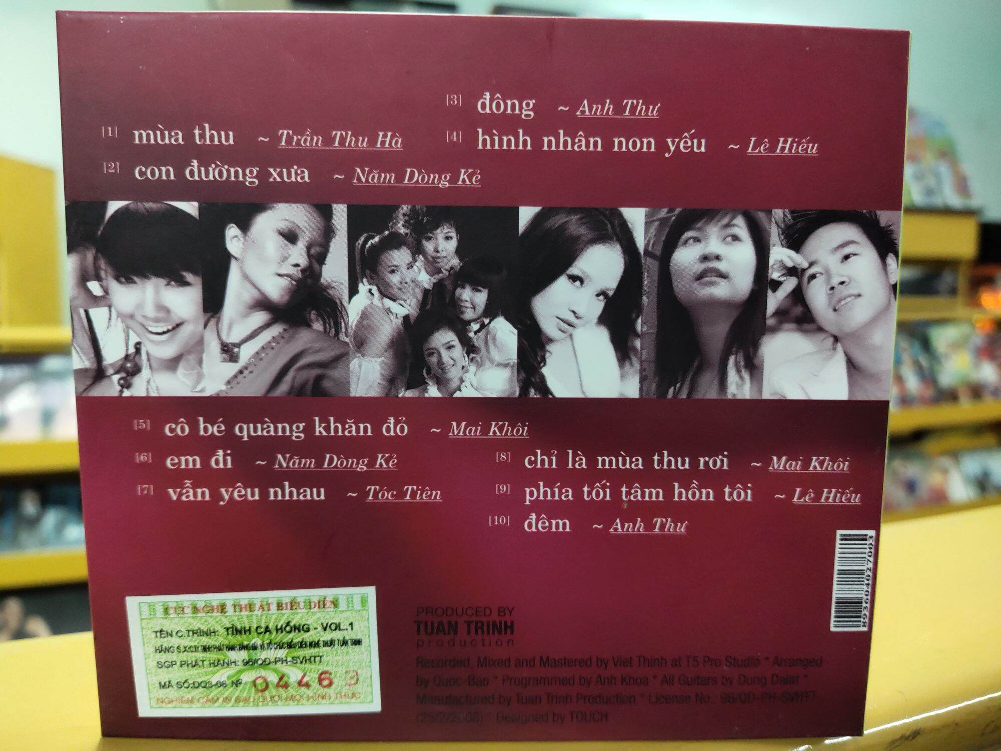 CD Tình ca hồng vol.1