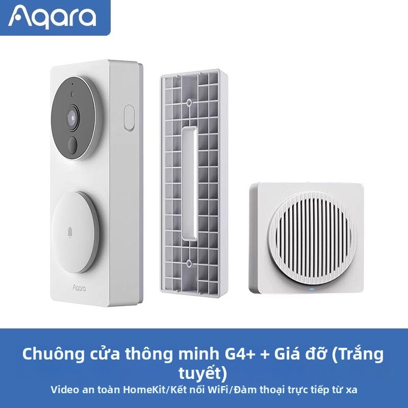 Aqara | Chuông Cửa Thông Minh có Màn Hình Giám Sát Điện Tử Chống Trộm G410