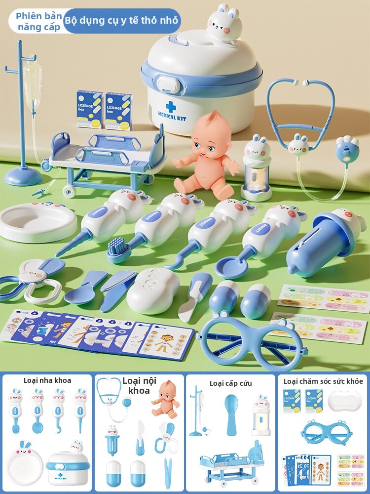HUANGEN | Bộ Đồ Chơi Bác Sĩ Phát Triển Trí Tuệ cho Bé 1-3 Tuổi