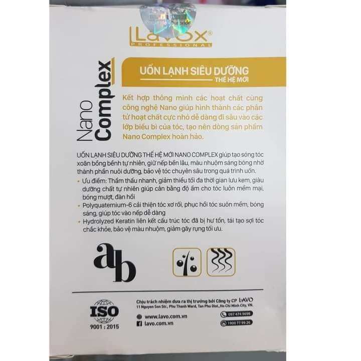 Lavox Pro+ Collagen Super Wave Hair Curler 100ml (Cold Curling)