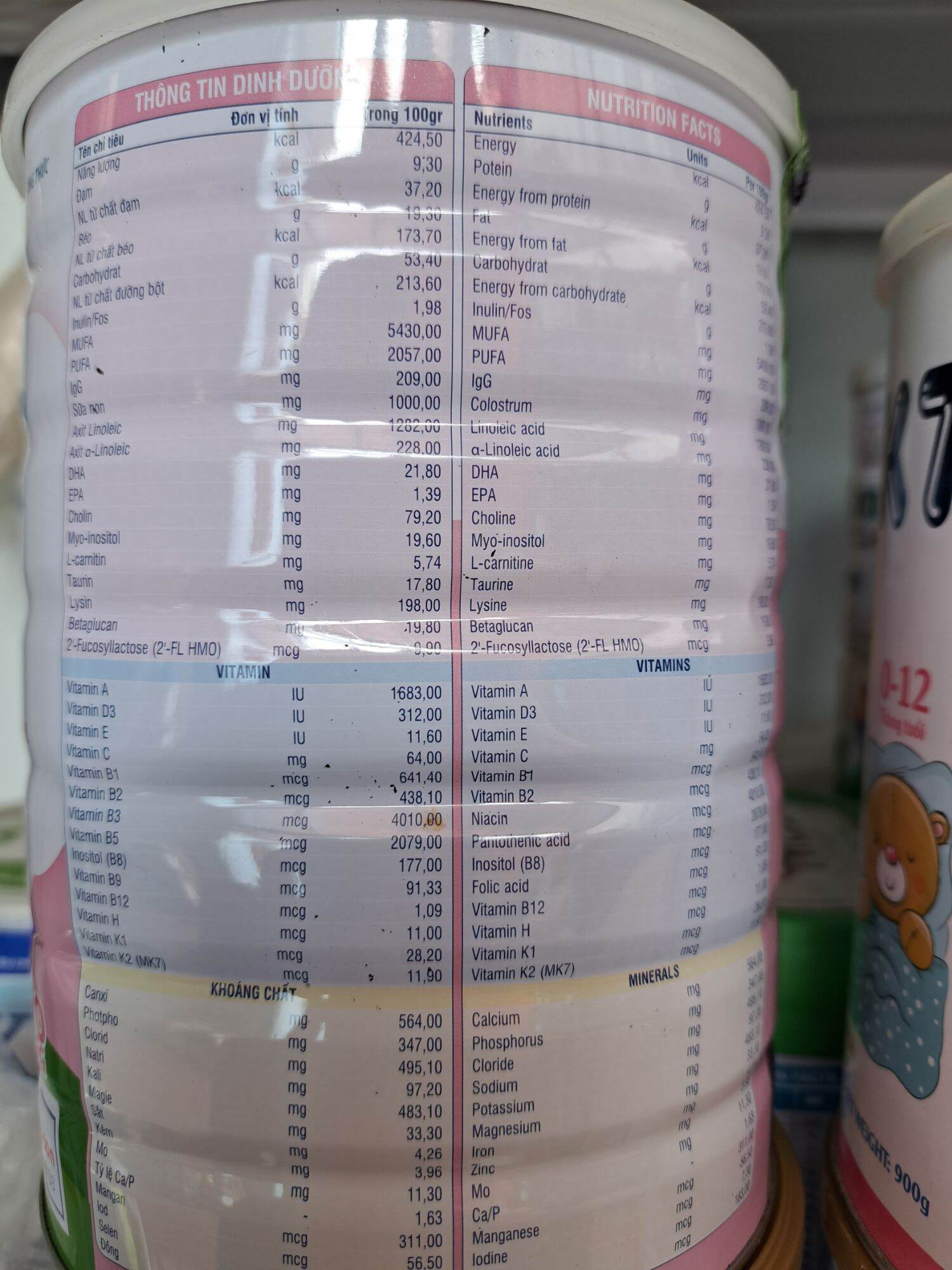 Sữa sơ sinh cho bé  0-12 tháng