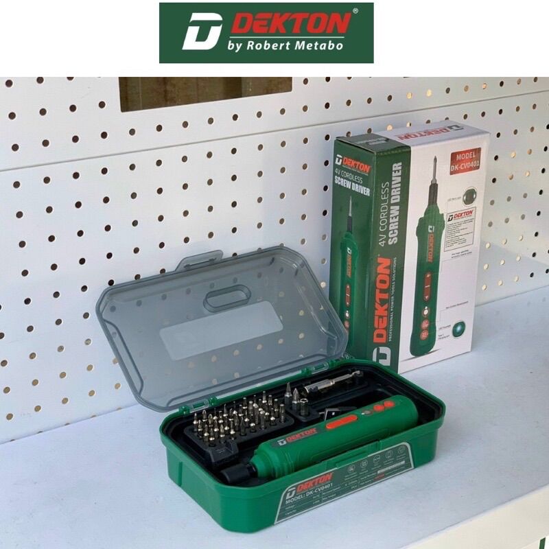 MÁY SIẾT VÍT MINI DÙNG PIN DEKTON D21-CV0401-4V