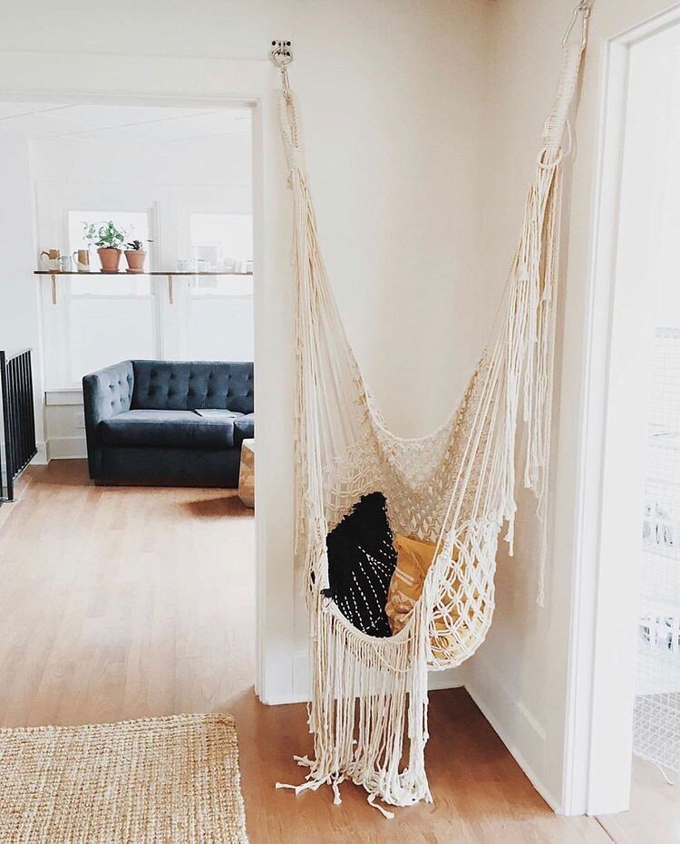 Võng, xích đu treo macrame decor