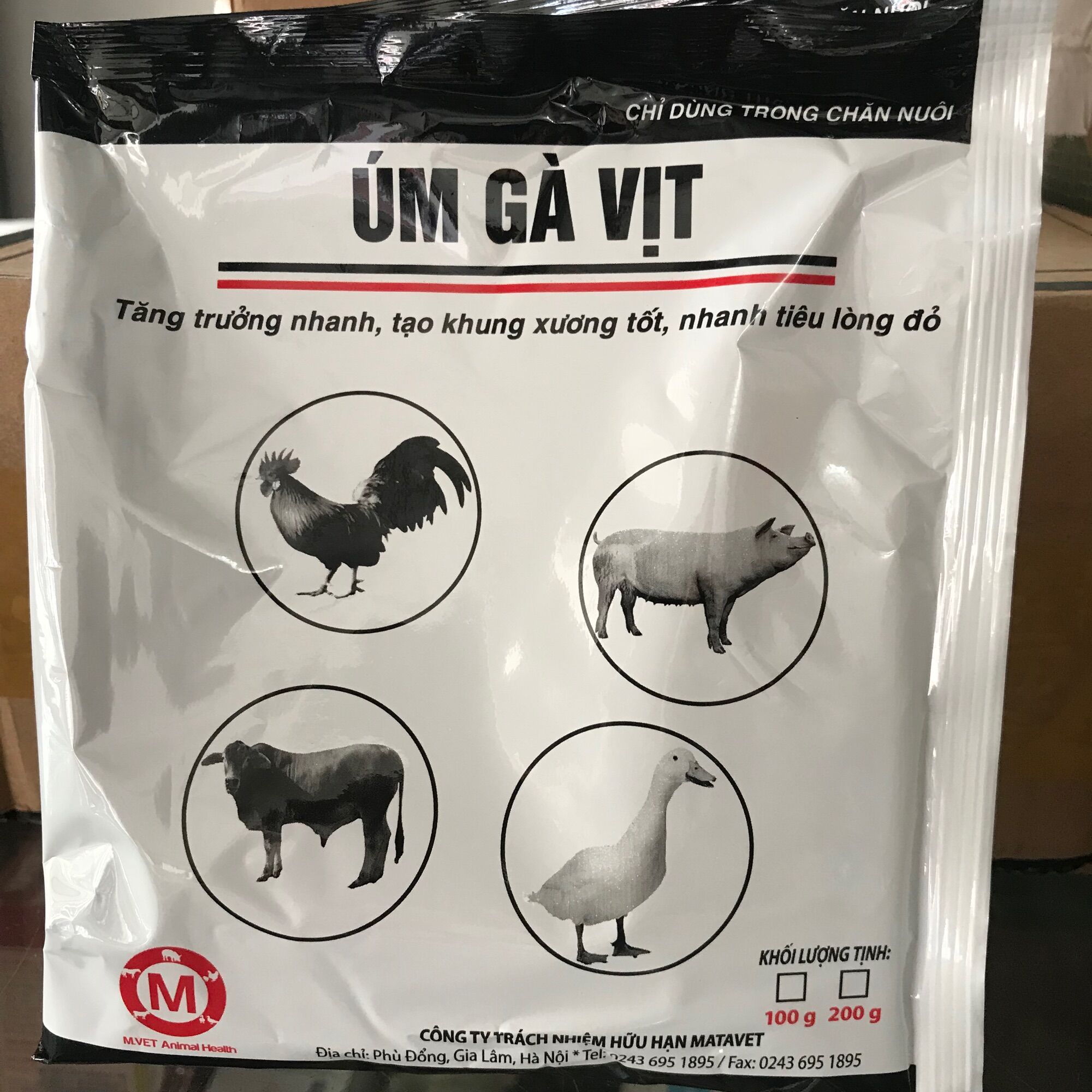 Úm gà vịt 1kg