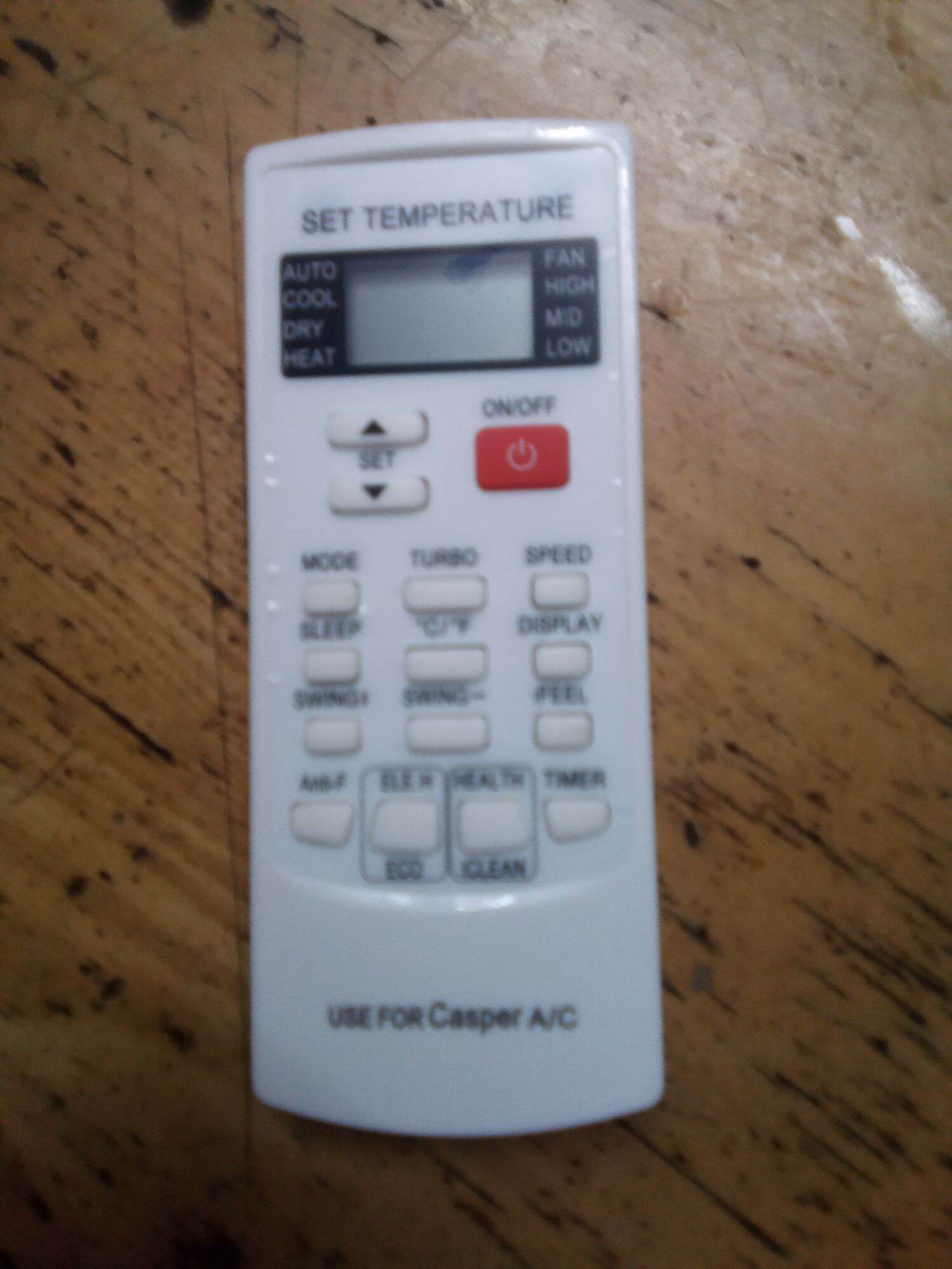 Điều khiển điều hoà casper.