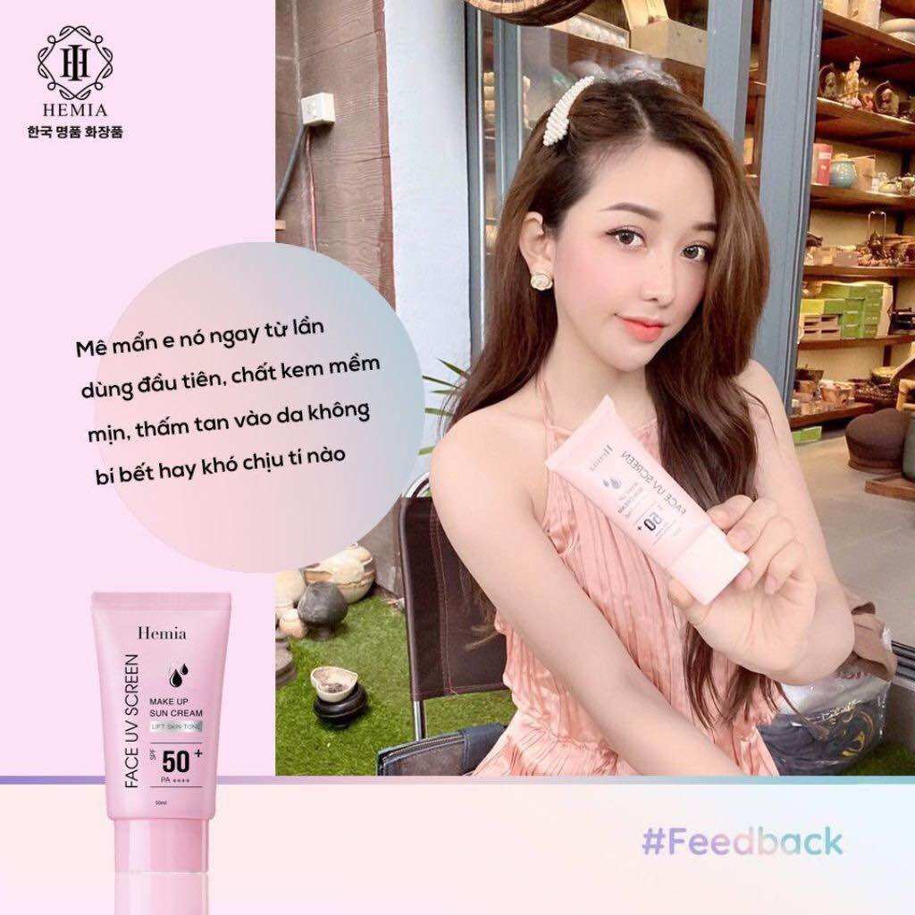 kem chống nắng HEMIA chính hãng