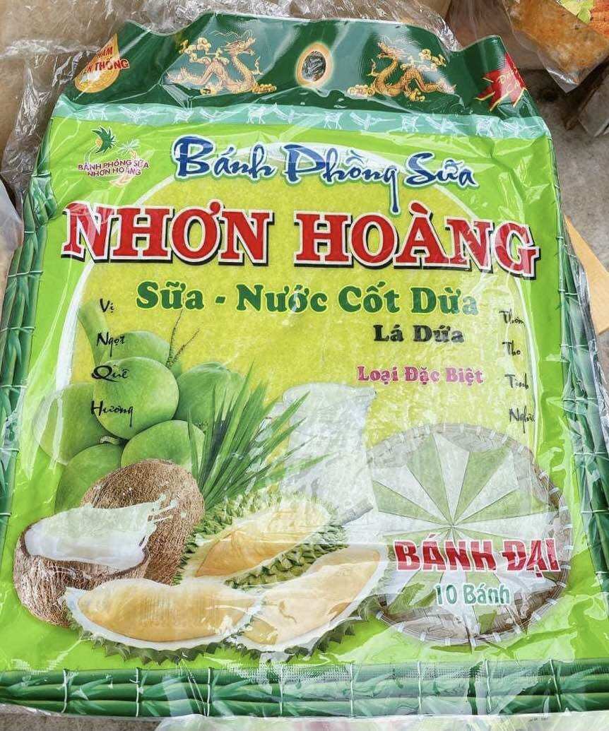 Bánh phồng sữa Nhơn Hoàng (bánh đại 400gr)