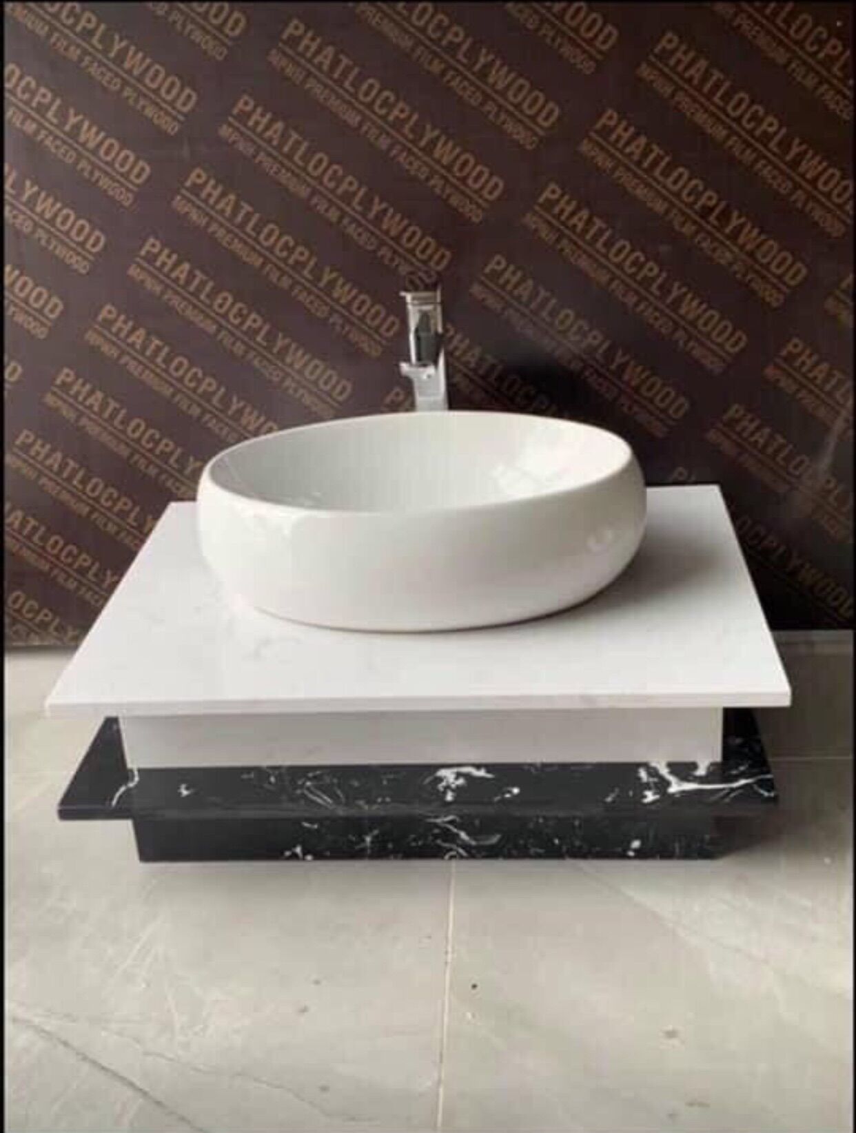 Chậu lavabo đặt bàn ( hình OVAL)