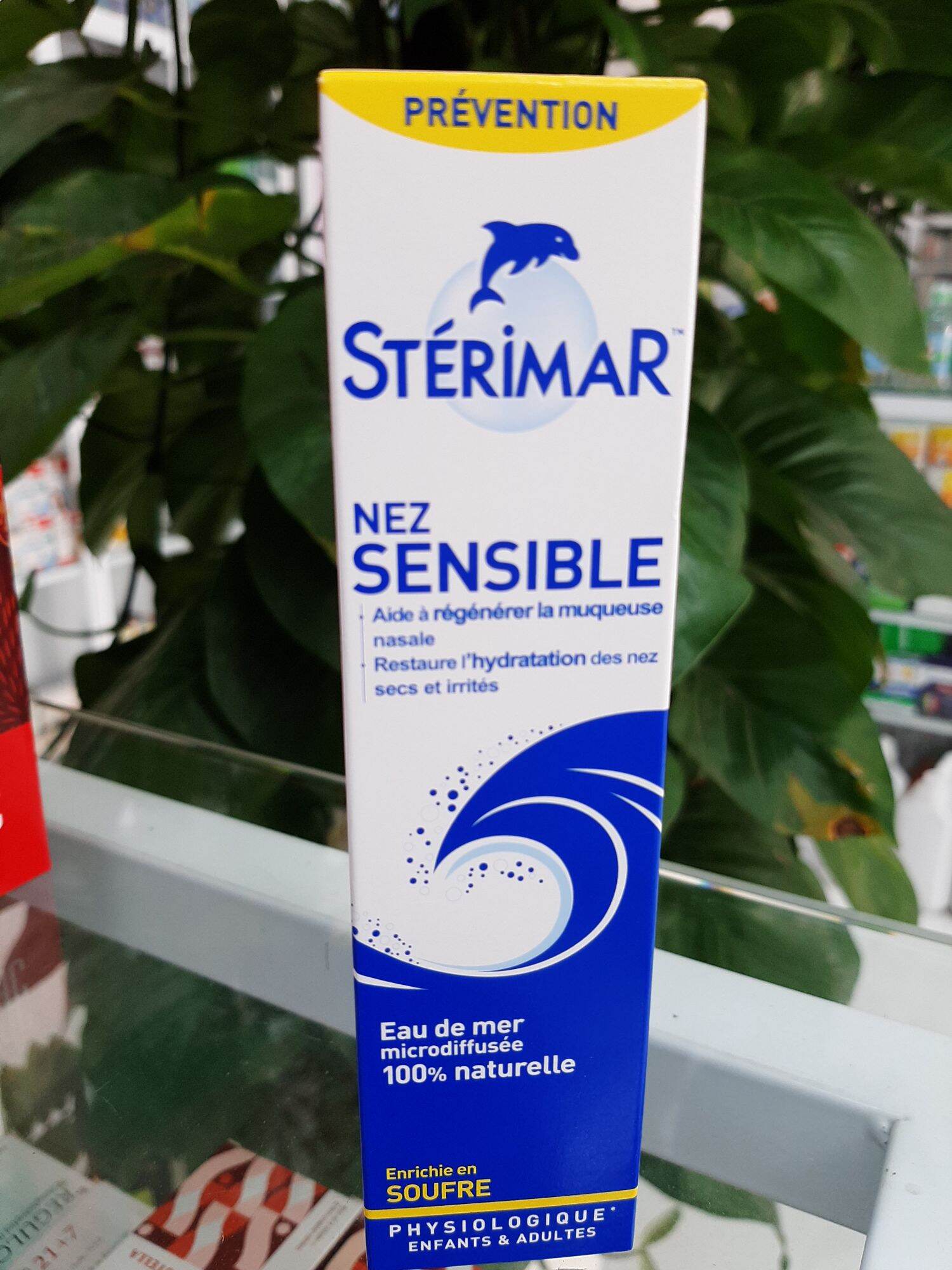 Xịt mũi Sterimar Sensitive Nose hỗ trợ trị viêm mũi chai 50ml
