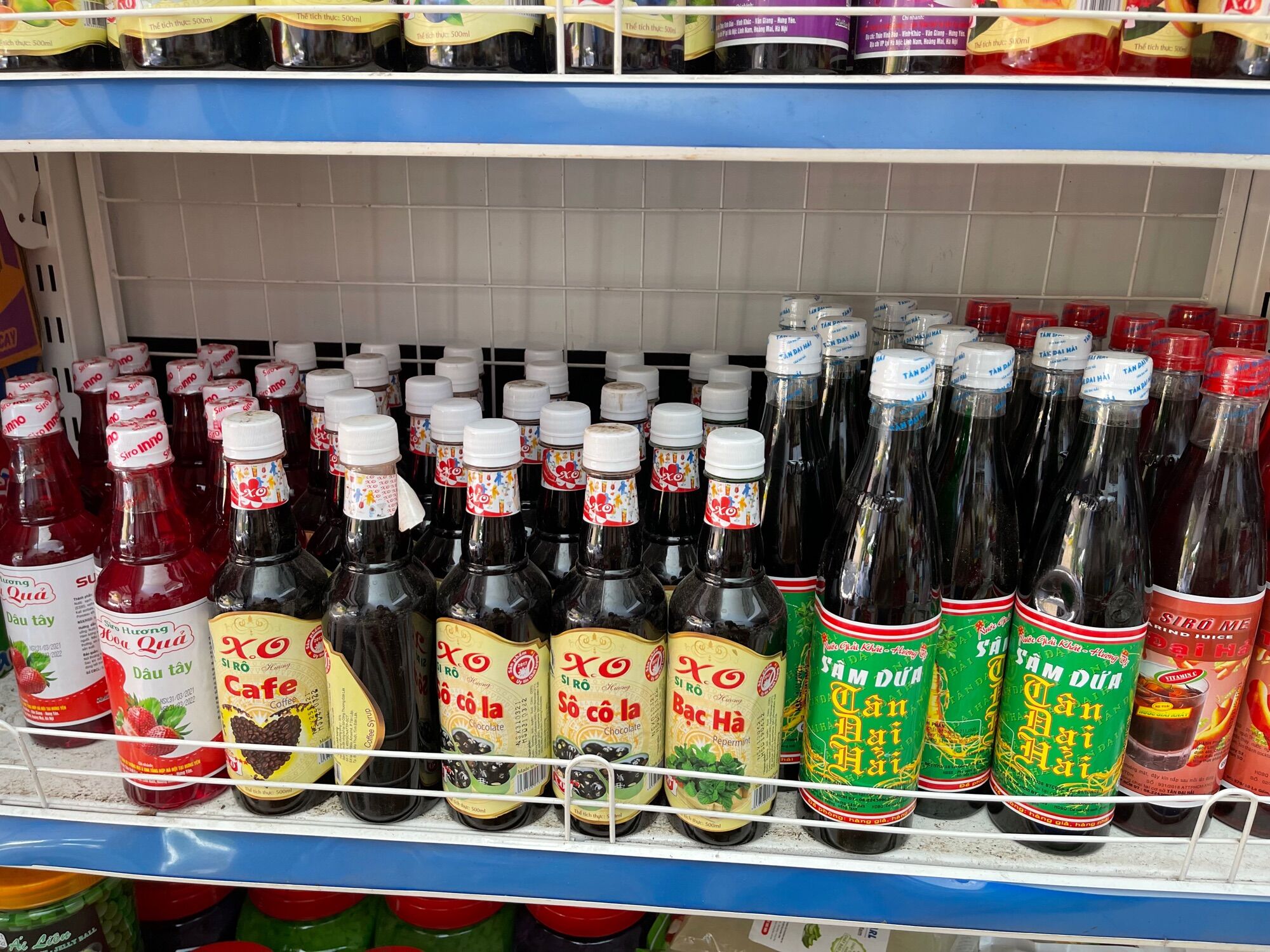 500ml siro các vị (chọn phân loại)