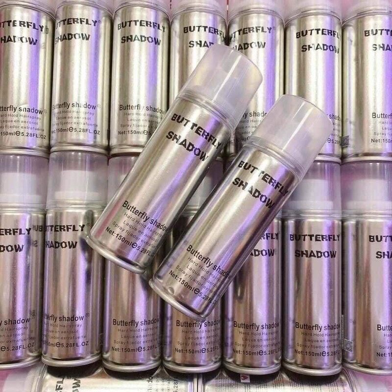 Keo Xịt Tóc Giữ Nếp Butterfly Shadow 600ml