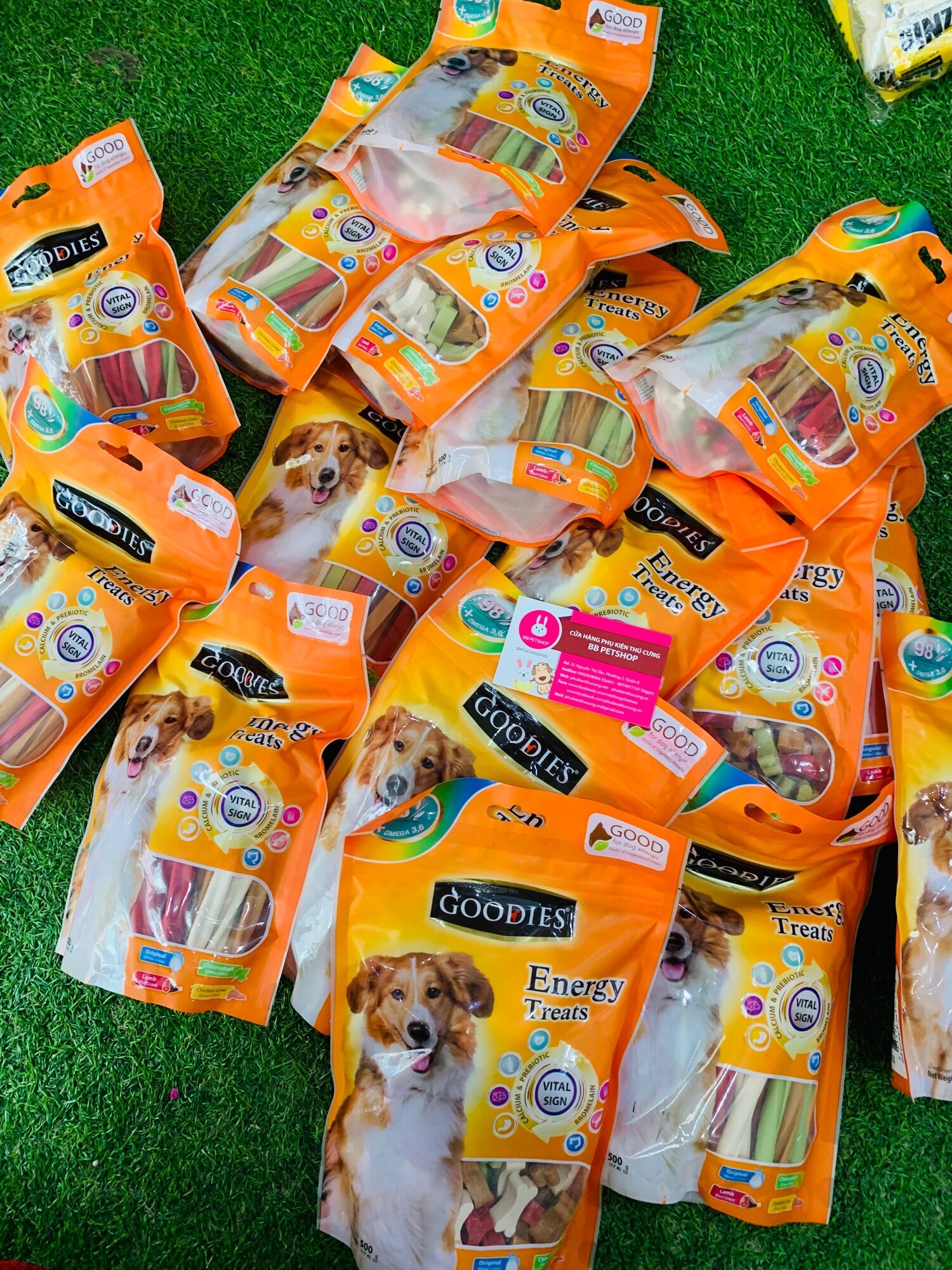 Que gặm cho chó Goodies 500g