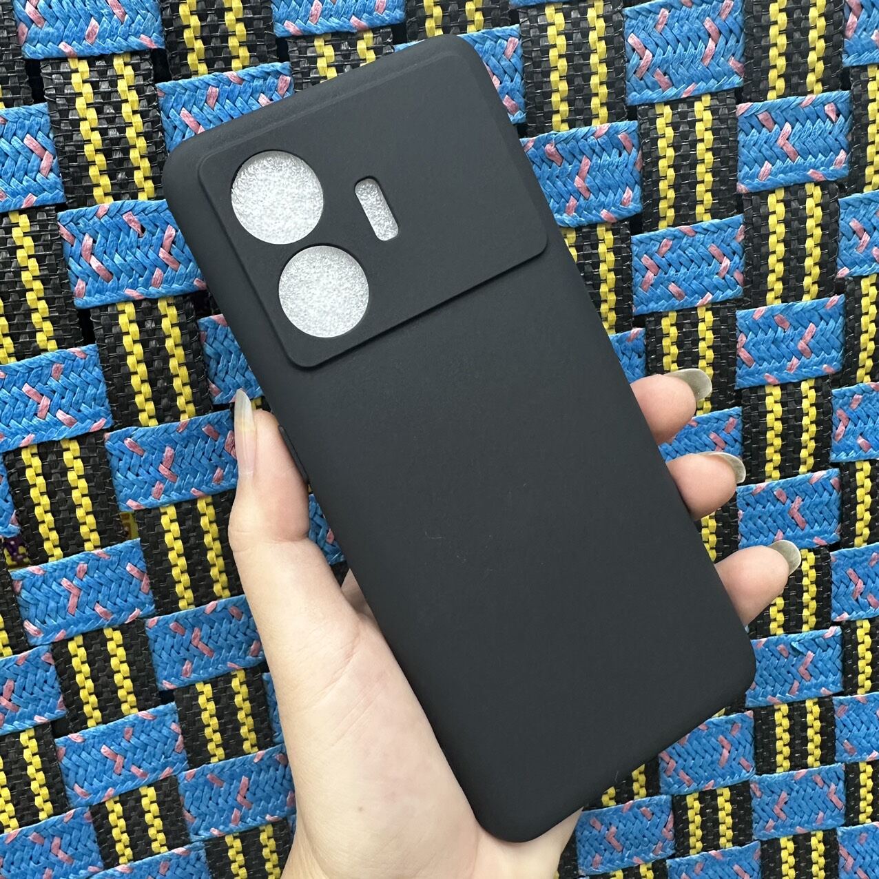 Case ốp lưng Realme GT Neo 5 dẻo đen mềm mịn ôm máy bảo vệ camera