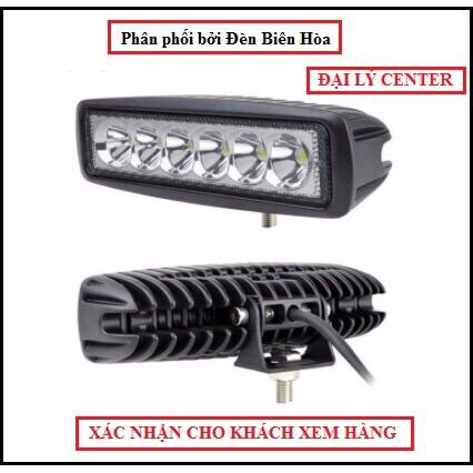 [ Tặng Công Tắc ] Đèn trợ sáng C6 dài , Đèn pha led 6 hạt