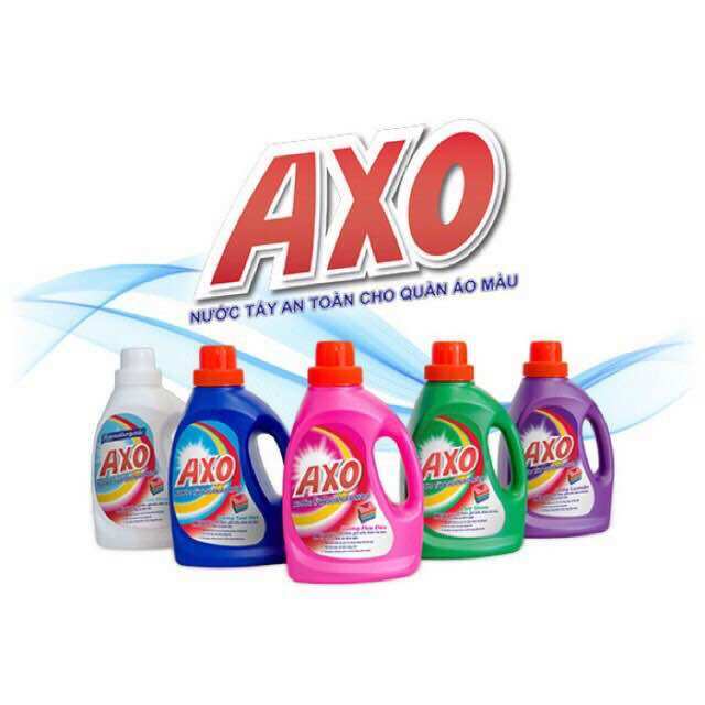 Nước Tẩy Quần Áo Màu AXO chai 800ml