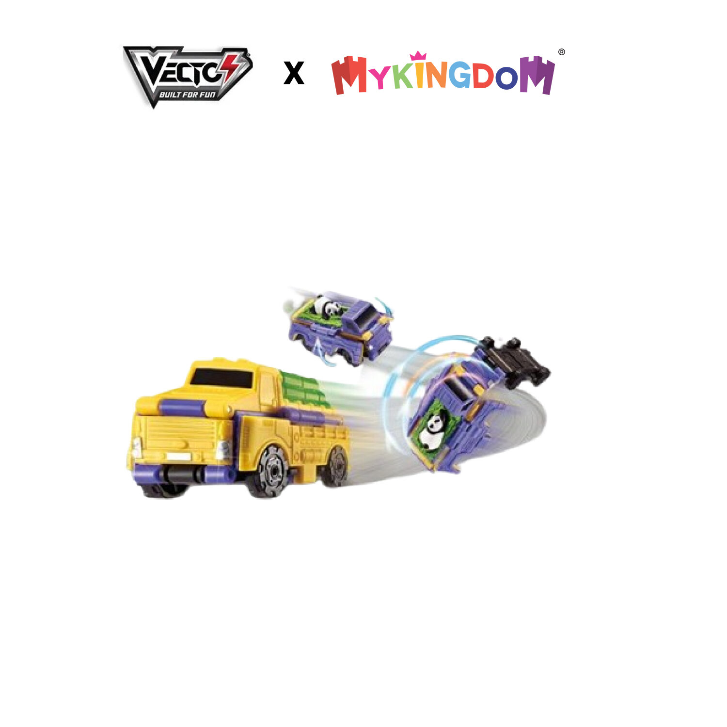 Đồ chơi vecto transracers - xe nông trại biến hình thành xe gấu trúc panda vn463875-37