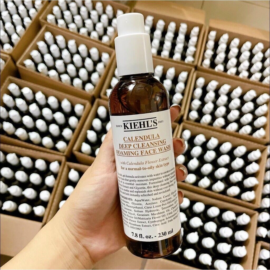 Sữa Rửa Mặt Kiehl’s Calendula Deep Cleansing Foaming Face Wash