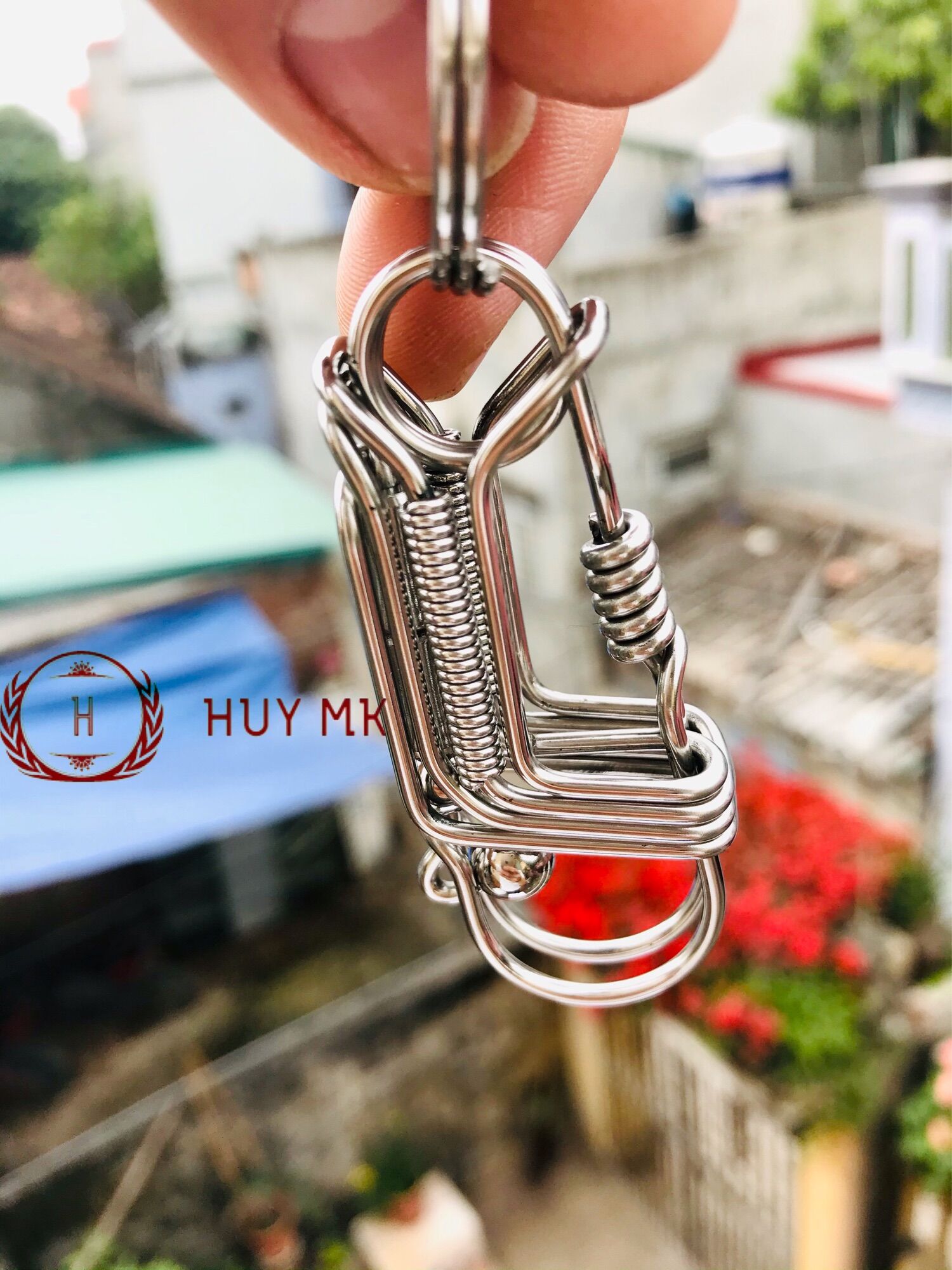 móc khóa thủ công TRÚC QUÂN TỬ
