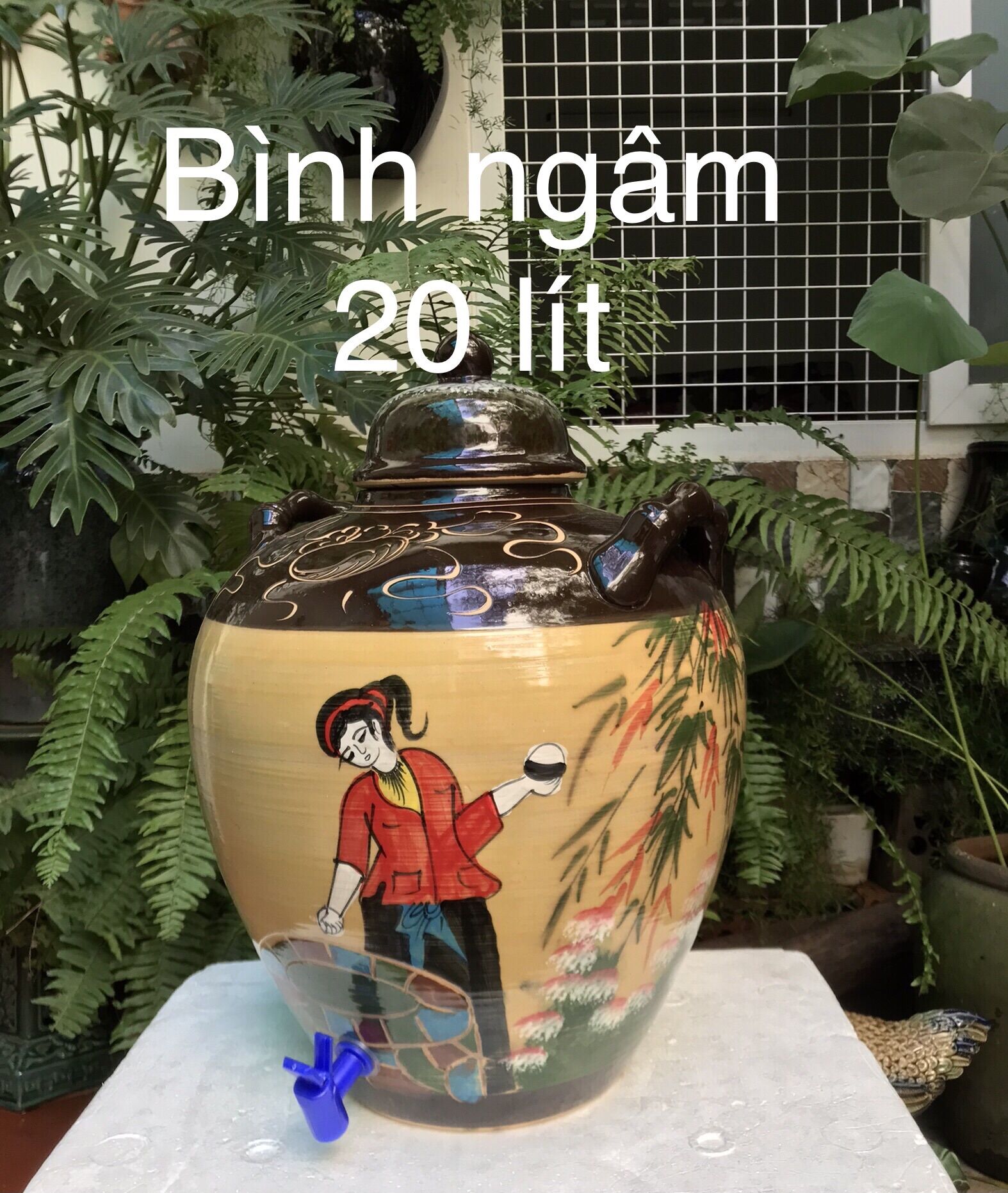 Bình ngâm rượu 20 lít