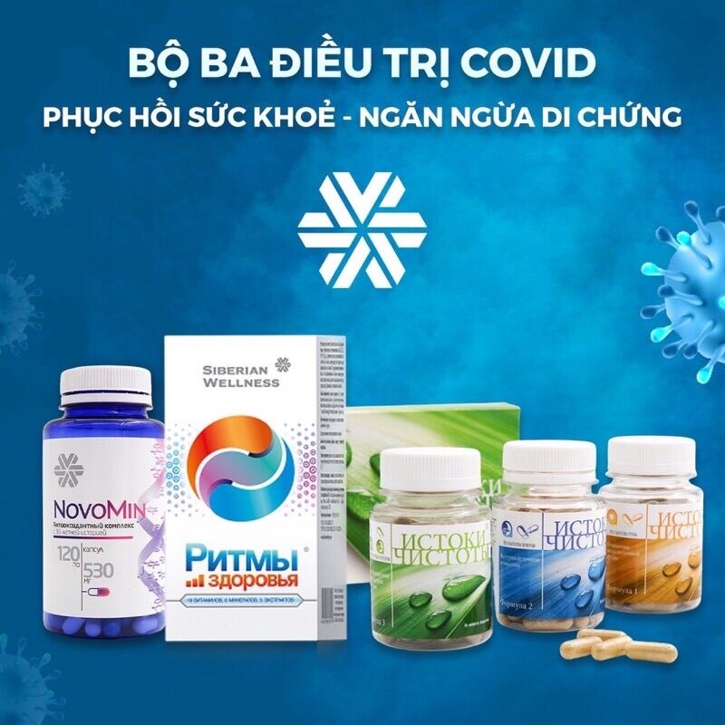 Bộ 3 trà thải độc của siberian