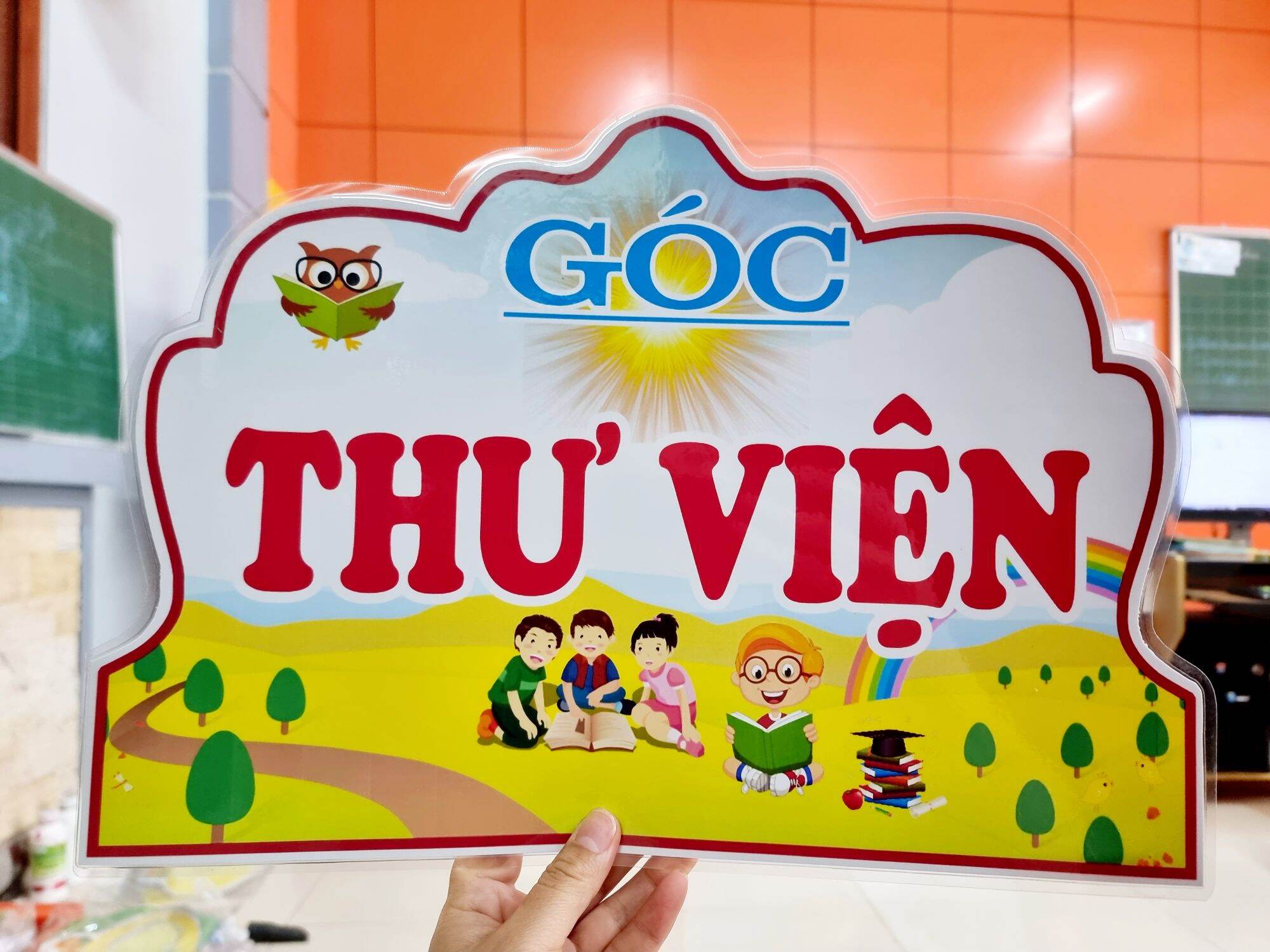 Nội quy Thư viện lớp Khổ A3