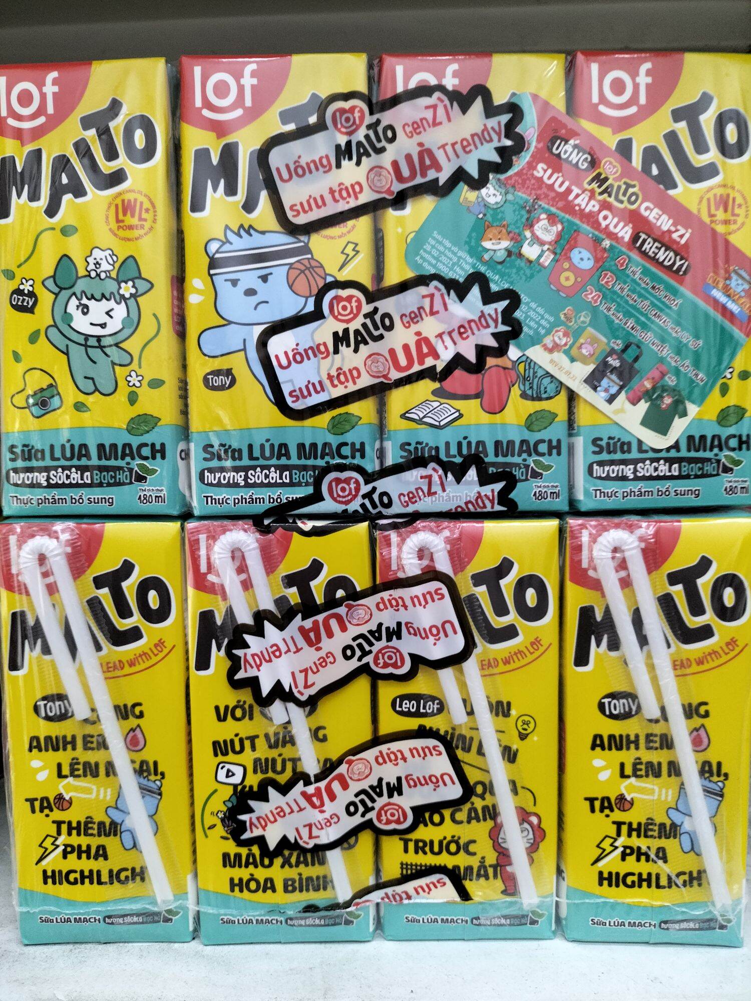 SỮA SÔ CÔ LA MALTO 180ML