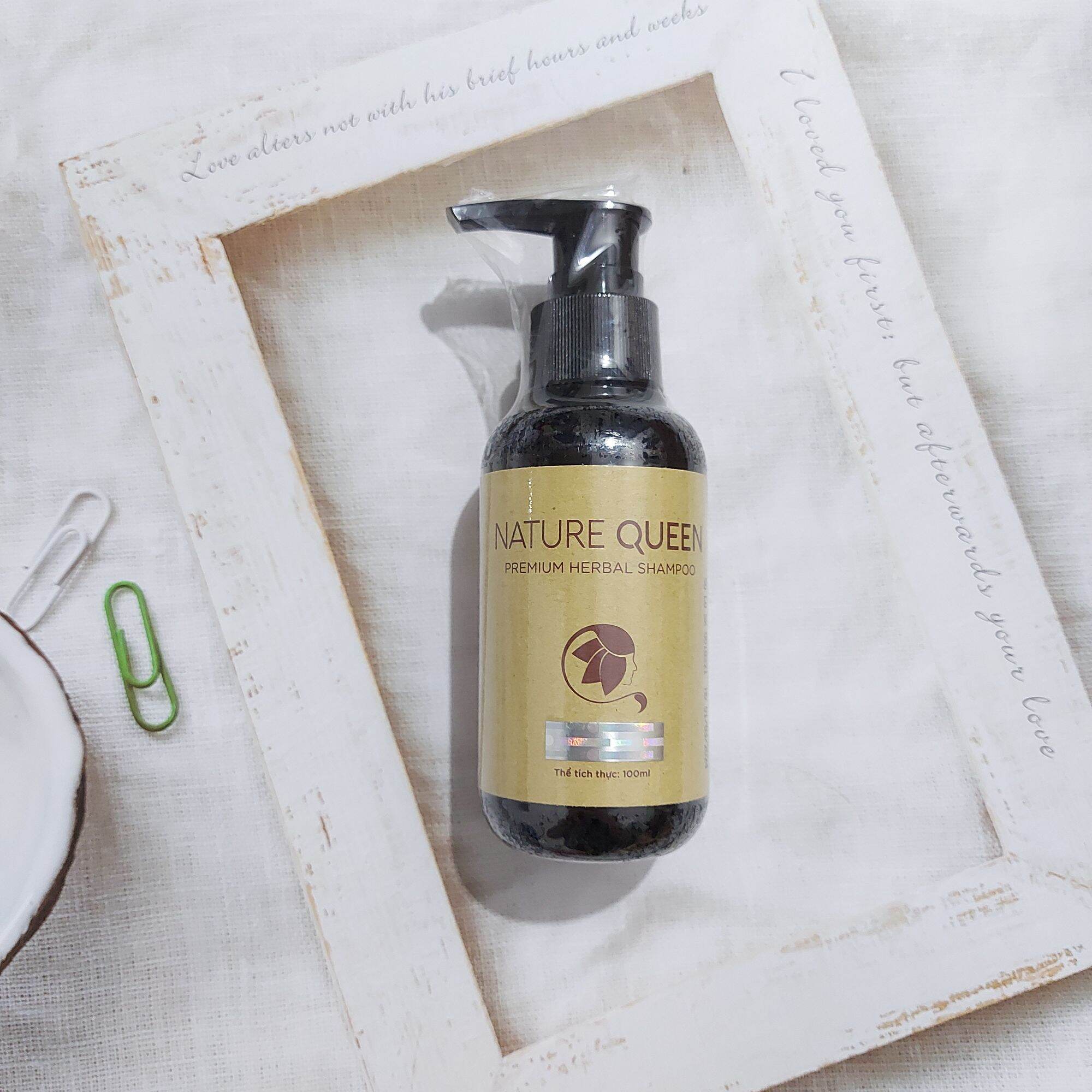 Dầu gội NATURE QUEEN 100ml - Nuôi dưỡng tóc từ gốc đến ngọn, giúp tóc khỏe mạnh