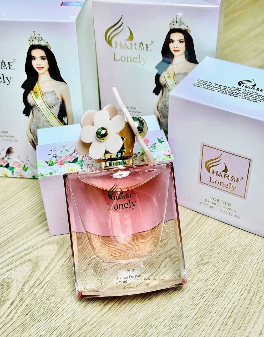 Nước hoa nữ Lonely 75ml charme hương dịu nhẹ ngọt ngào quyến rũ