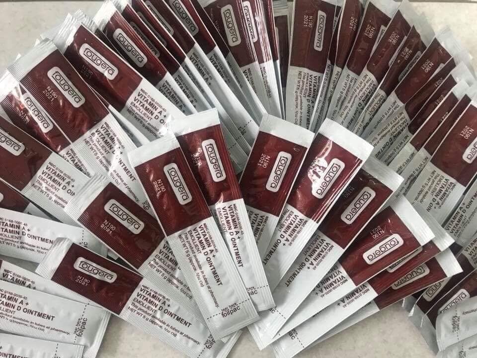 10 Dưỡng gói Vitamin AD sau xăm